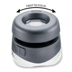 Carson VersaLoupe LED 10x Magnifying Loupe