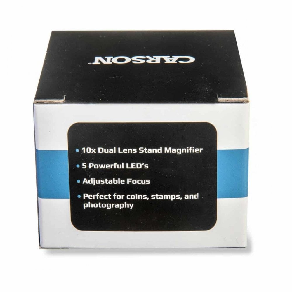 Carson VersaLoupe LED 10x Magnifying Loupe