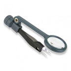 Carson MagniGrip LED 4.5x Magnifier with Tweezers