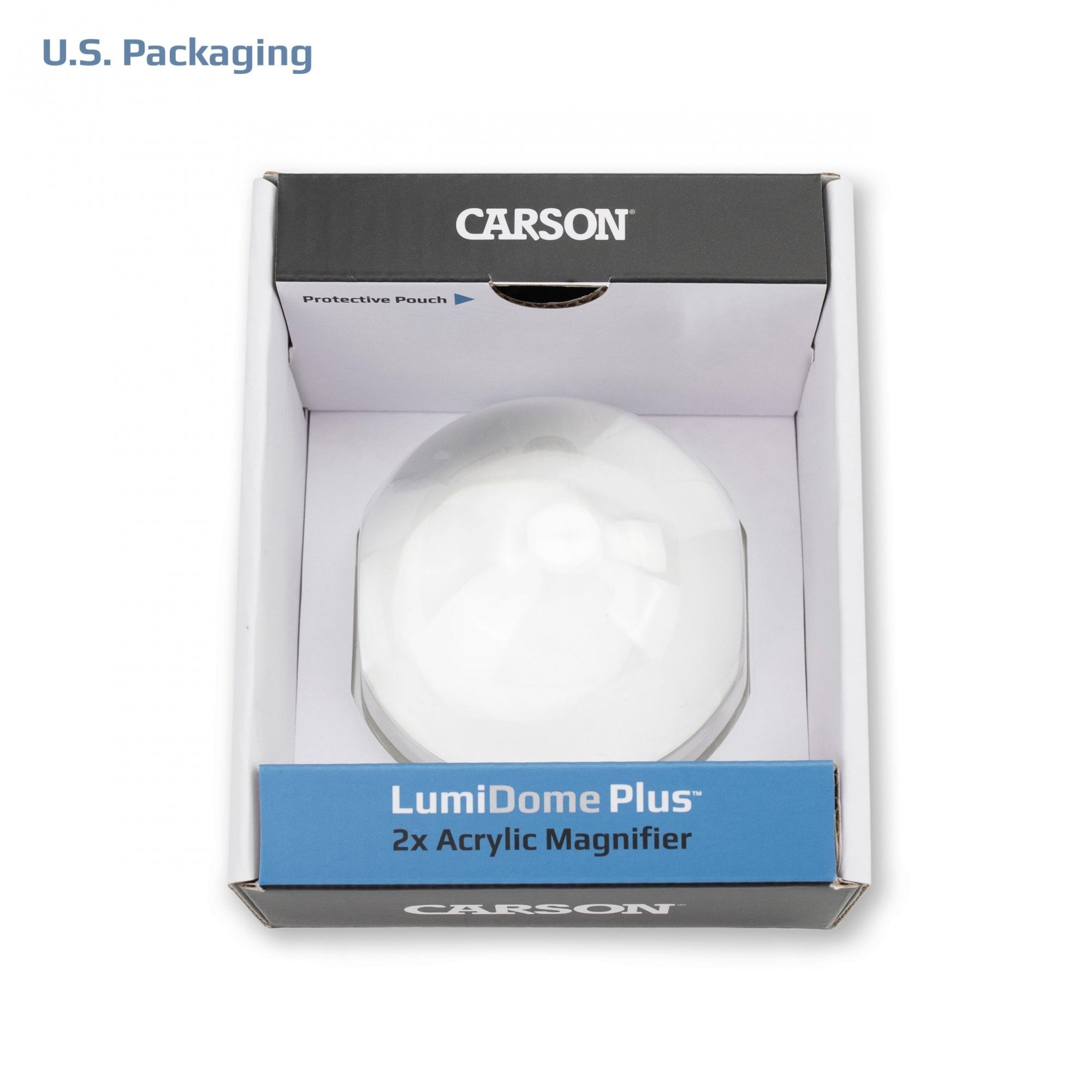 Carson LumiDome Plus 2x Loupe Magnifier