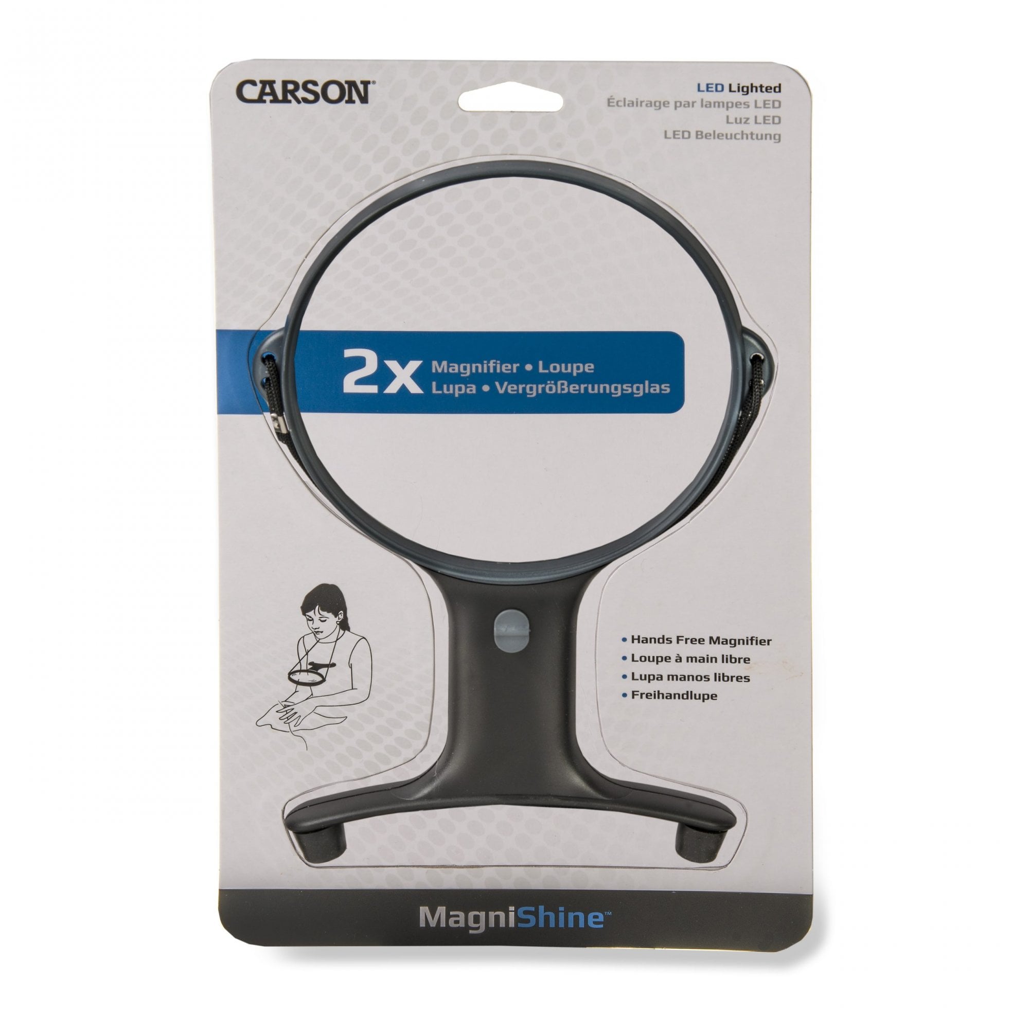 Carson Crafter's Lighted 2x Magnifier