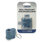 Carson 20x Pocket Microscope (Blue)