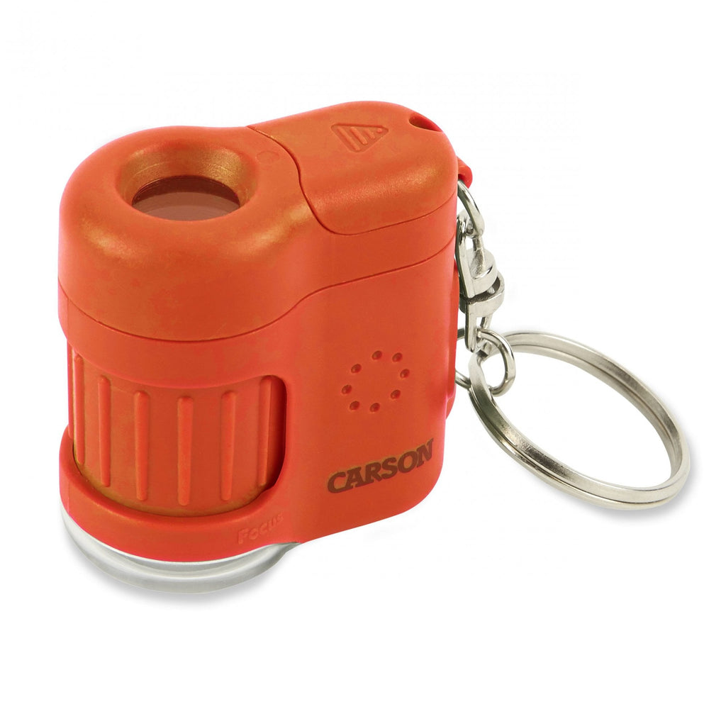 Carson 20x Pocket Microscope (Orange)