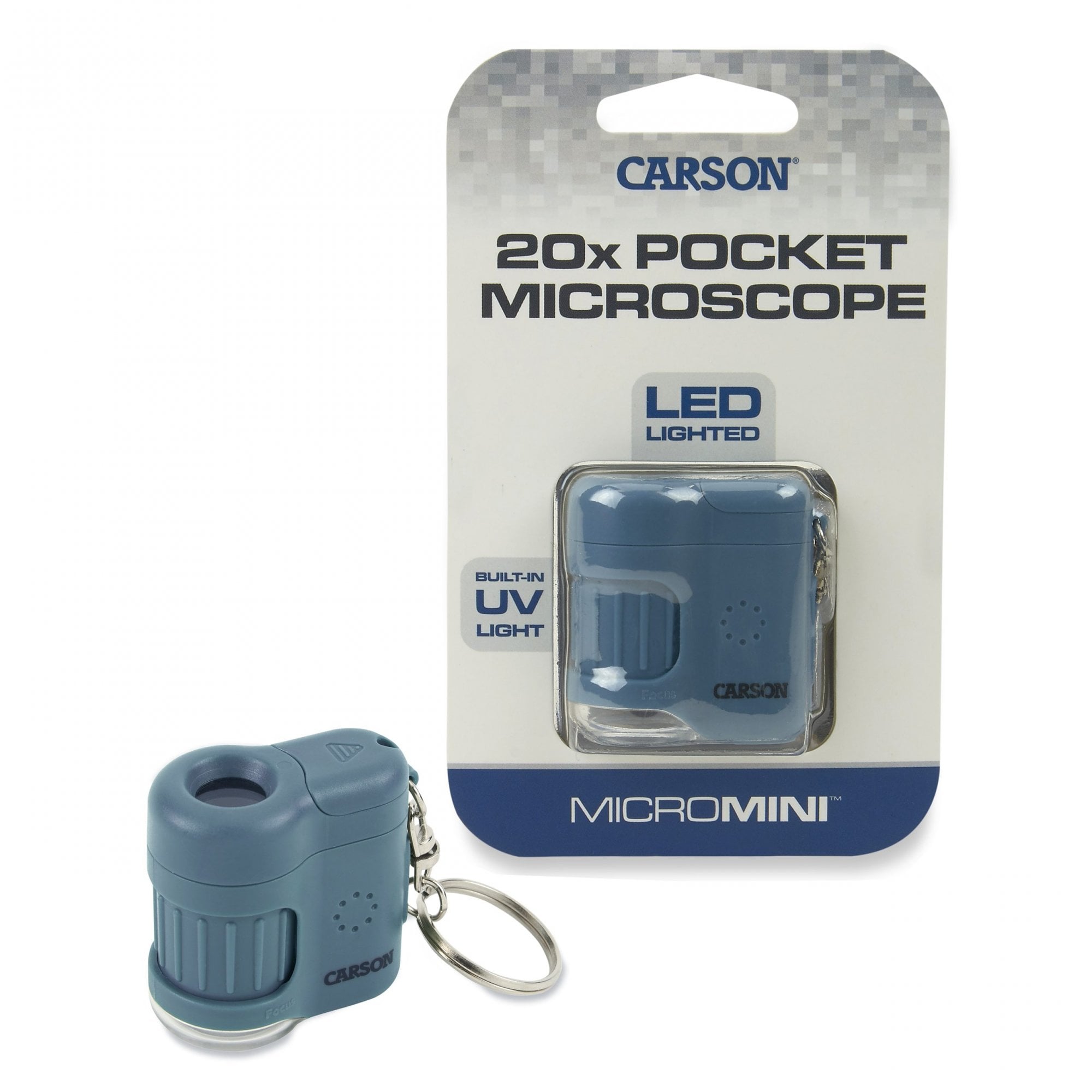 Carson 20x Pocket Microscope (Orange)