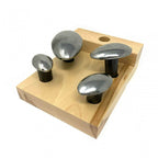 Spoon Stake Forming Set with Wooden Base