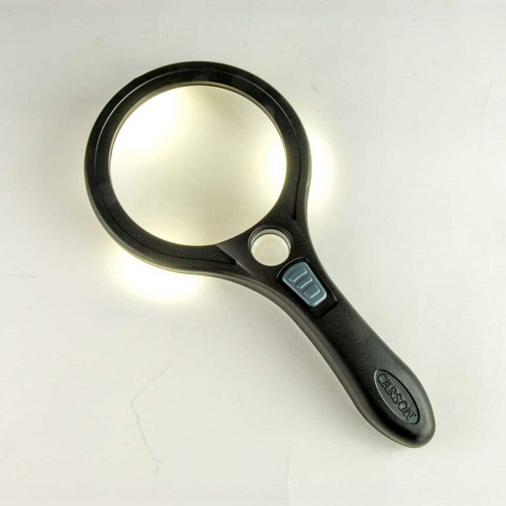 Carson Lumé Handheld LED 2.5x Magnifier