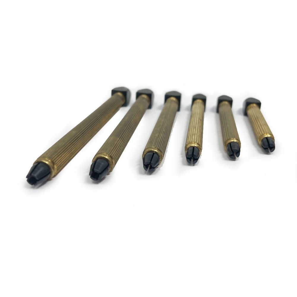 Brass Pin Vice Set of 6