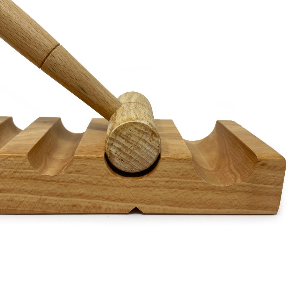 Wooden Bending Block with Hammer