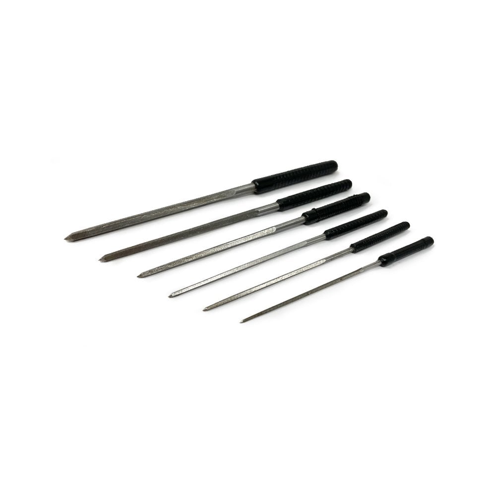 Set of 6 Cutting Broaches, 2.40mm - 6.20mm