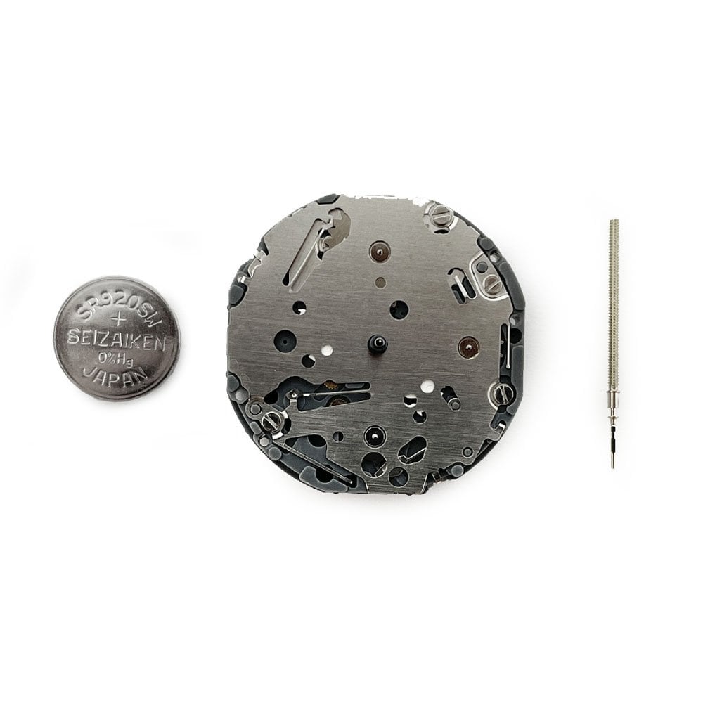 Hattori VH63 Quartz Watch Movement (Date at 3h)
