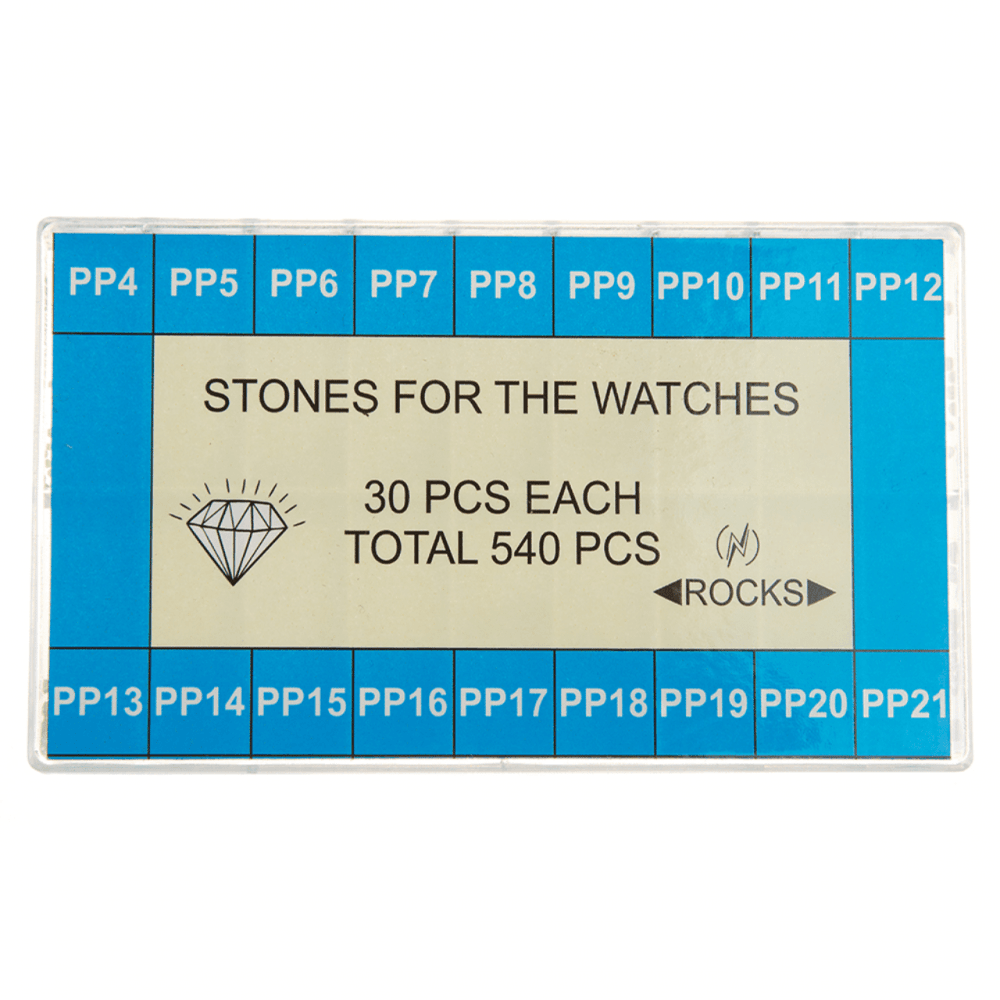 540 Clear Glass Paste Stones for Watches