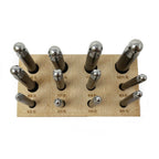 Steel Dapping Punch Set of 12 (2.3mm - 11.5mm)