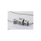 ImpressArt Pewter Large Cube Stamping Blanks, 4 Pack