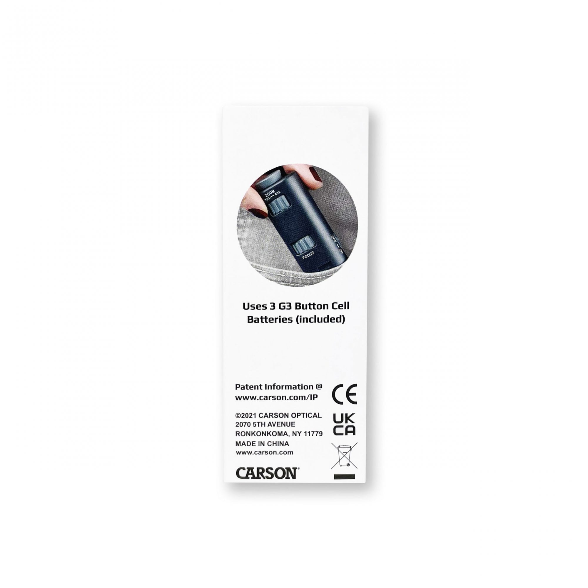 Carson LED Pocket Microscope 60-75x