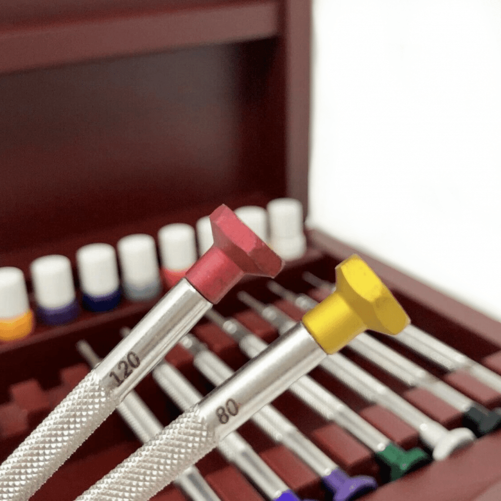 Euro Pro Screw Driver Set of 9 in Wood Box