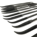 Double-Ended Curved Riffler File Set of 12