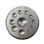Steel Dapping Disc on Rubber Base