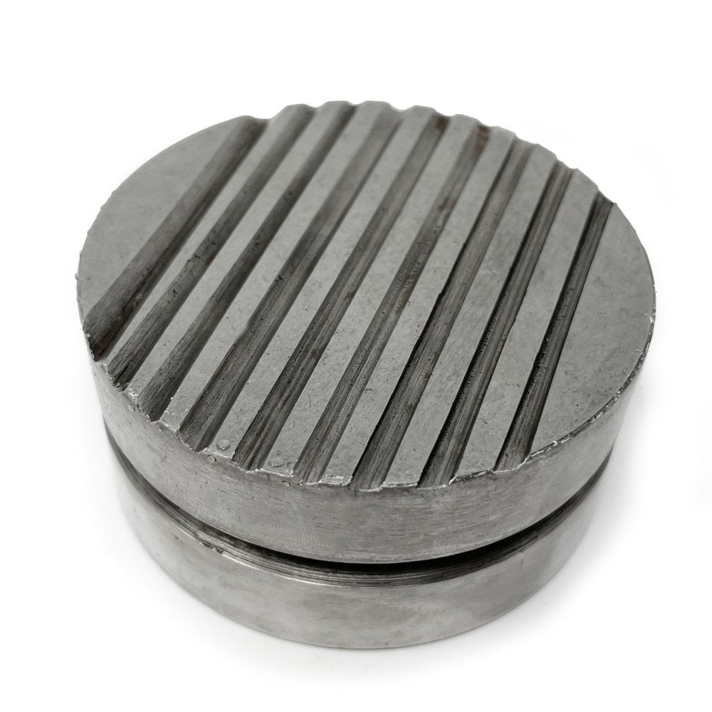 Steel Dapping Disc on Rubber Base