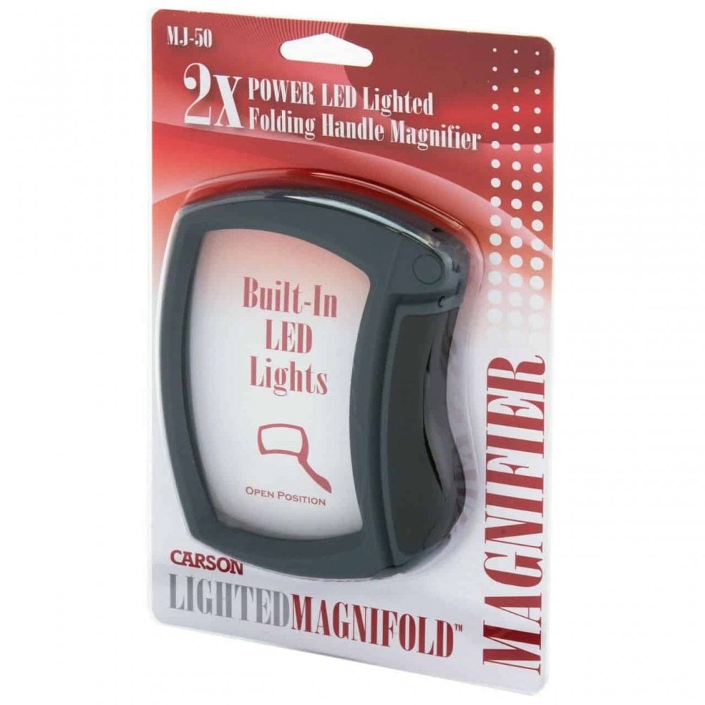 Carson MagniFold Folding LED Magnifier