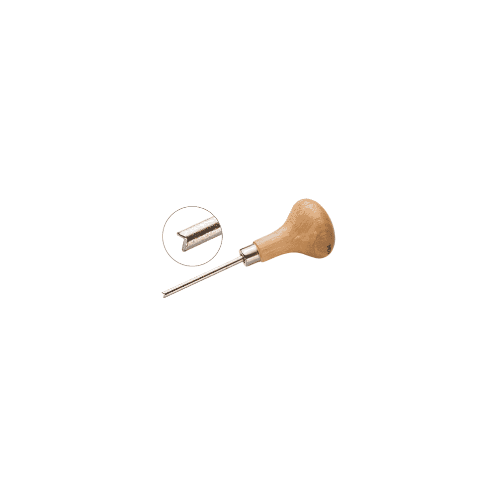 Stone Setting Groove End Prong Pusher Tool