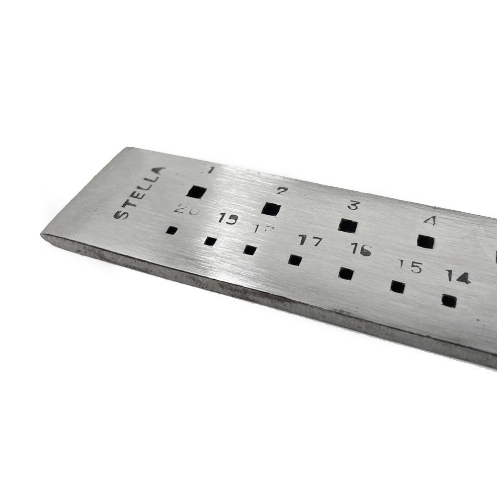 Square Draw Plate (20 Holes) 1.80mm - 3.00mm