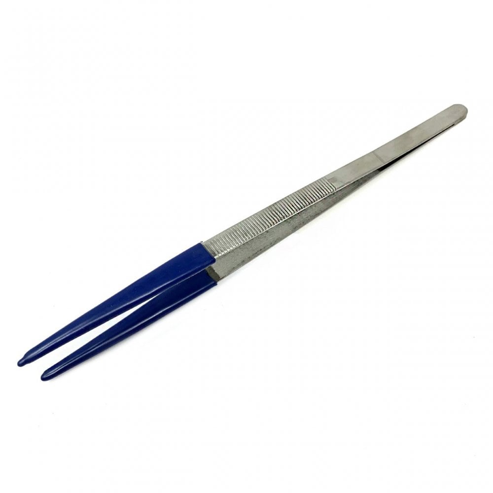 PVC Coated Tip Tweezers 10"