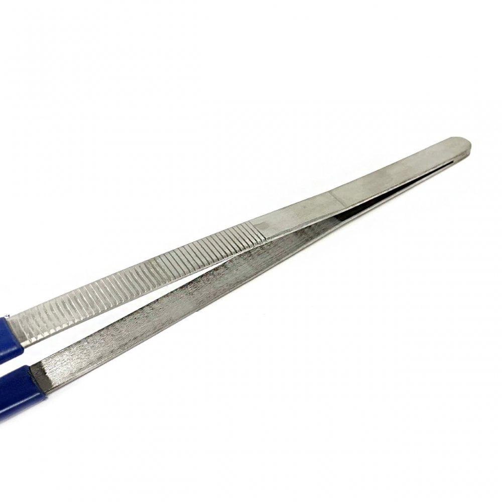 PVC Coated Tip Tweezers 10"