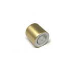 Magnetic Kumihimo Clasp - Acrylic Matte Gold 10mm