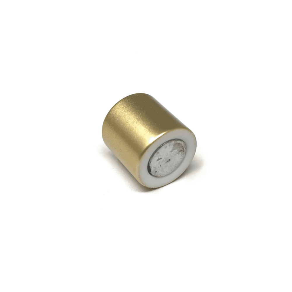 Magnetic Kumihimo Clasp - Acrylic Matte Gold 10mm