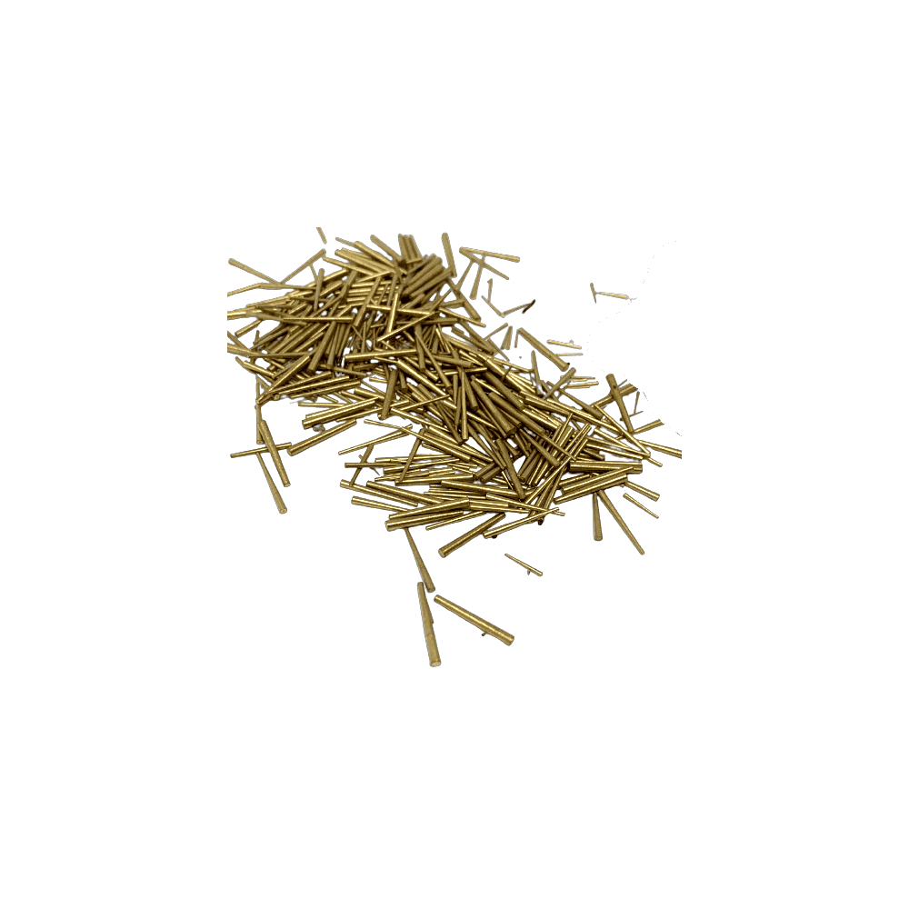 Small Clock Taper Pins in Brass
