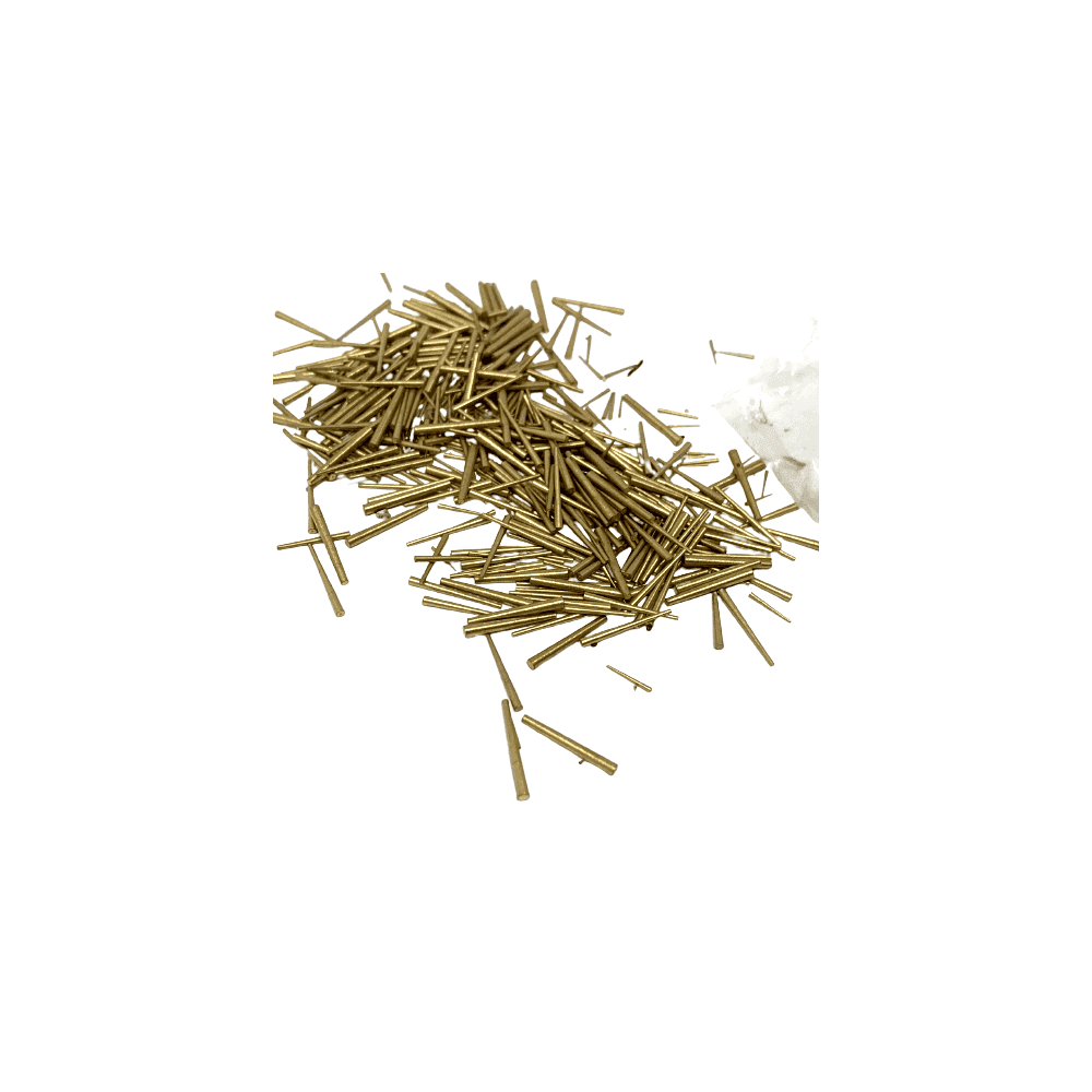 Small Clock Taper Pins in Brass