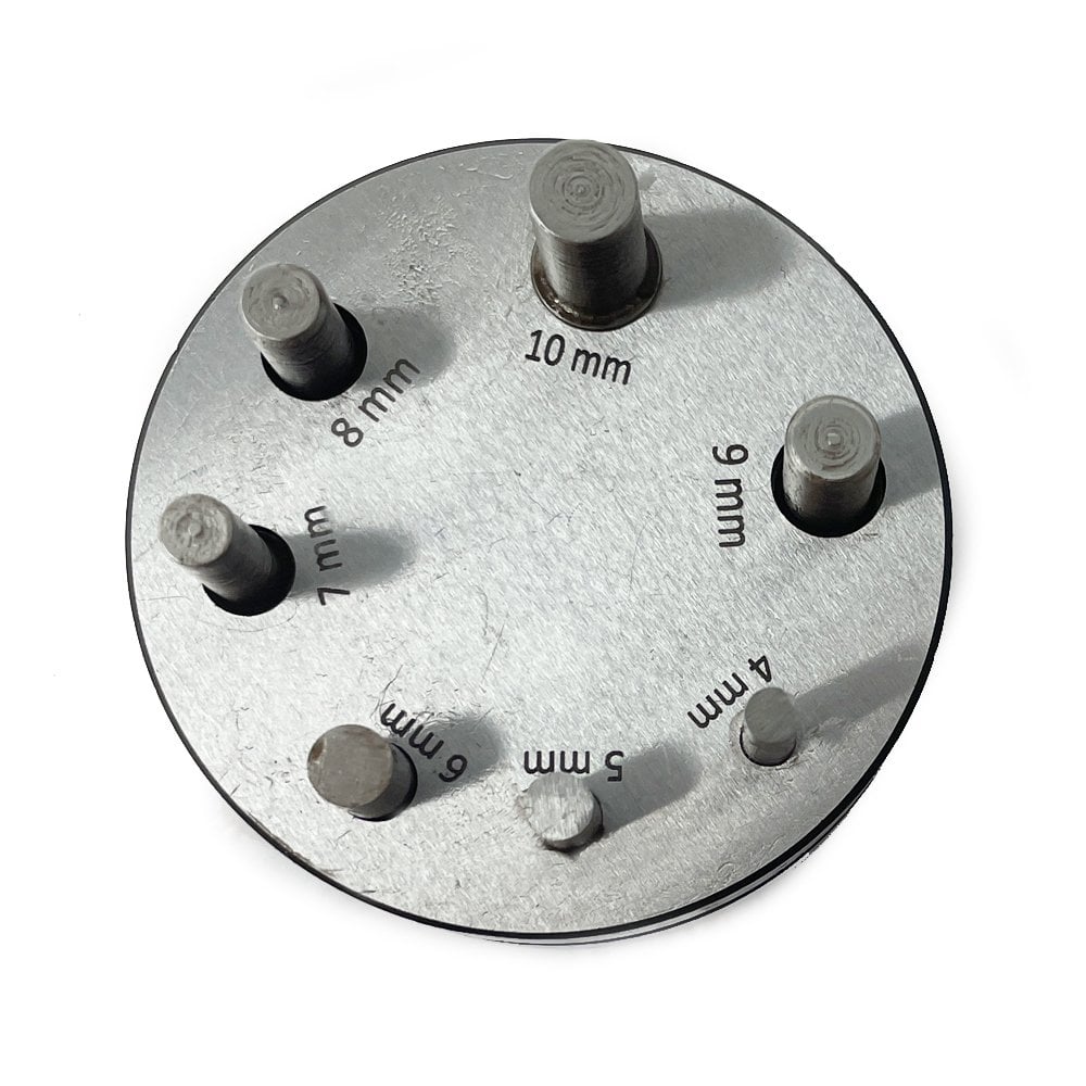 Round Disc Cutter Set of 7 (4mm - 10mm)