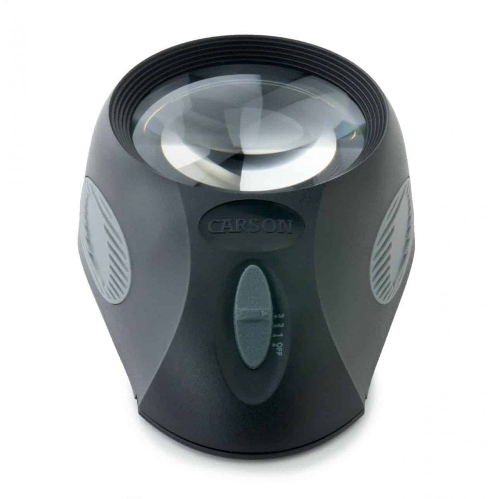 Carson LumiLoupe LED Eye Loupe 5x Magnifier