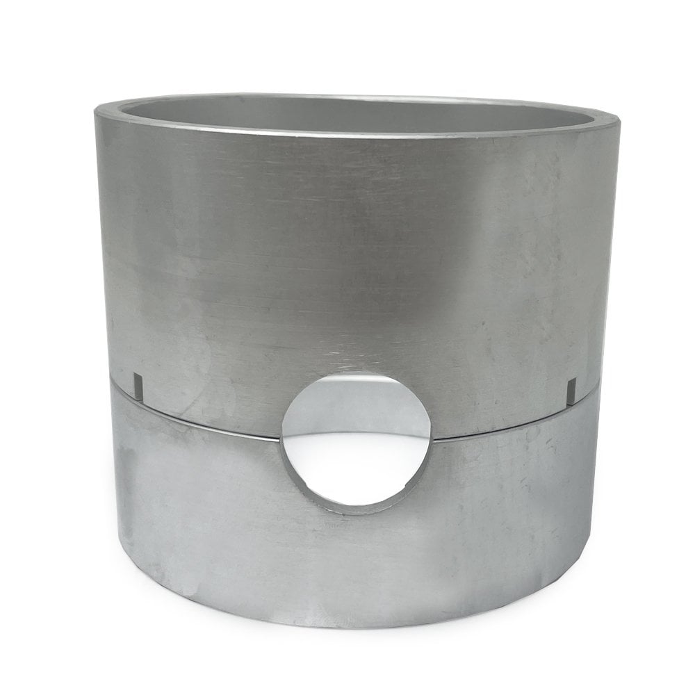 90mm Casting Flask with Side Pour Hole & Clamp