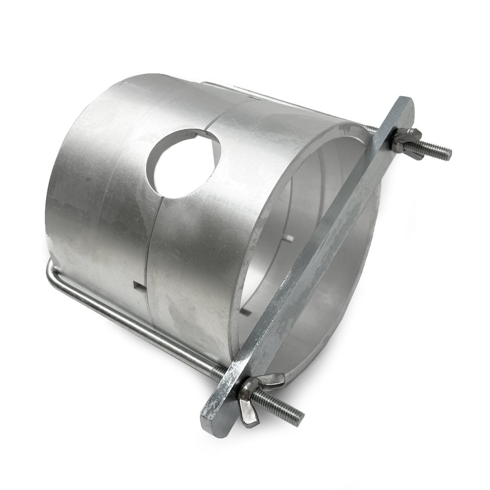 90mm Casting Flask with Side Pour Hole & Clamp