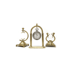 Pocket Watch Stand with Two Adjustable Arms in Brass