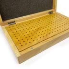 Wooden Burr Box with 200 Holes