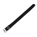 Timex T2N647 Watch Strap - Black Fabric