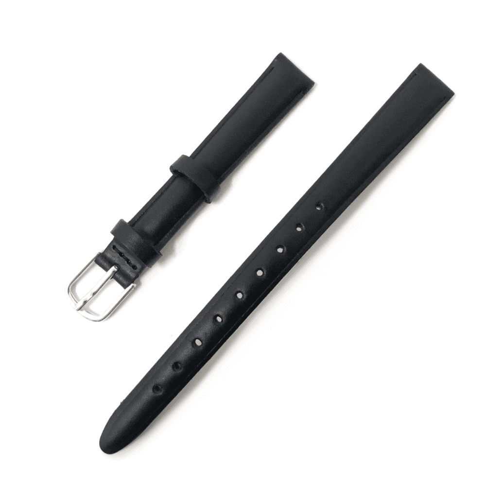 Timex T2H331 Watch Strap - Black Leather