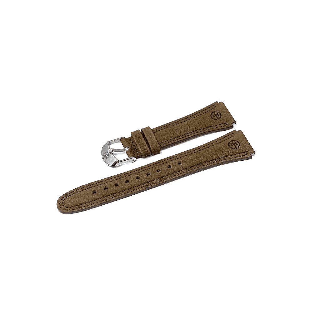 Timex Strap- Brown Grain T47012 & T44381
