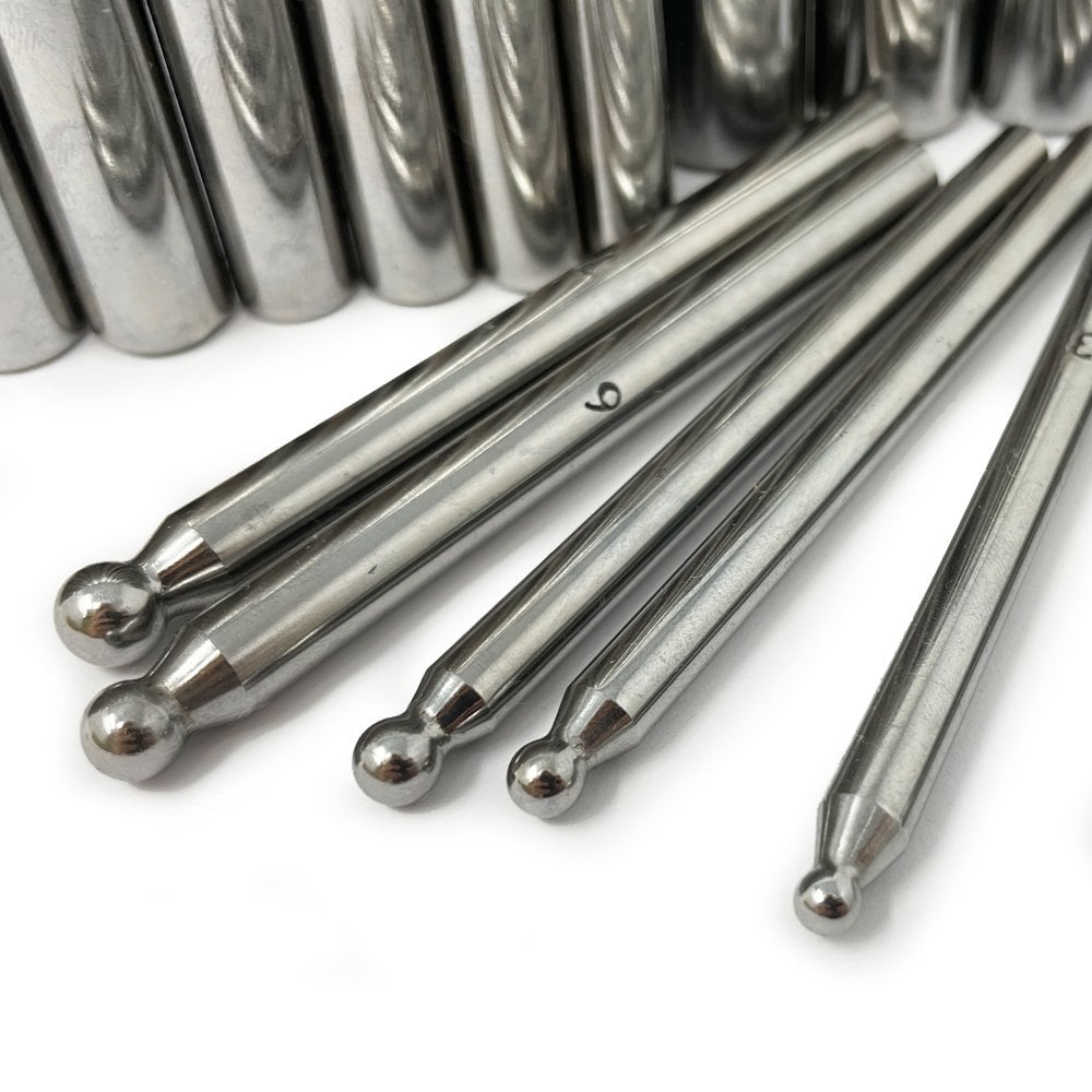 Steel Dapping Punch Set of 24 (2.0mm - 25.0mm)