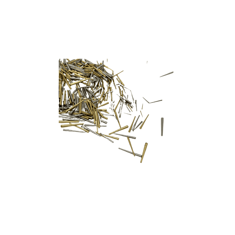 Small Clock Taper Pins Steel & Brass Mix