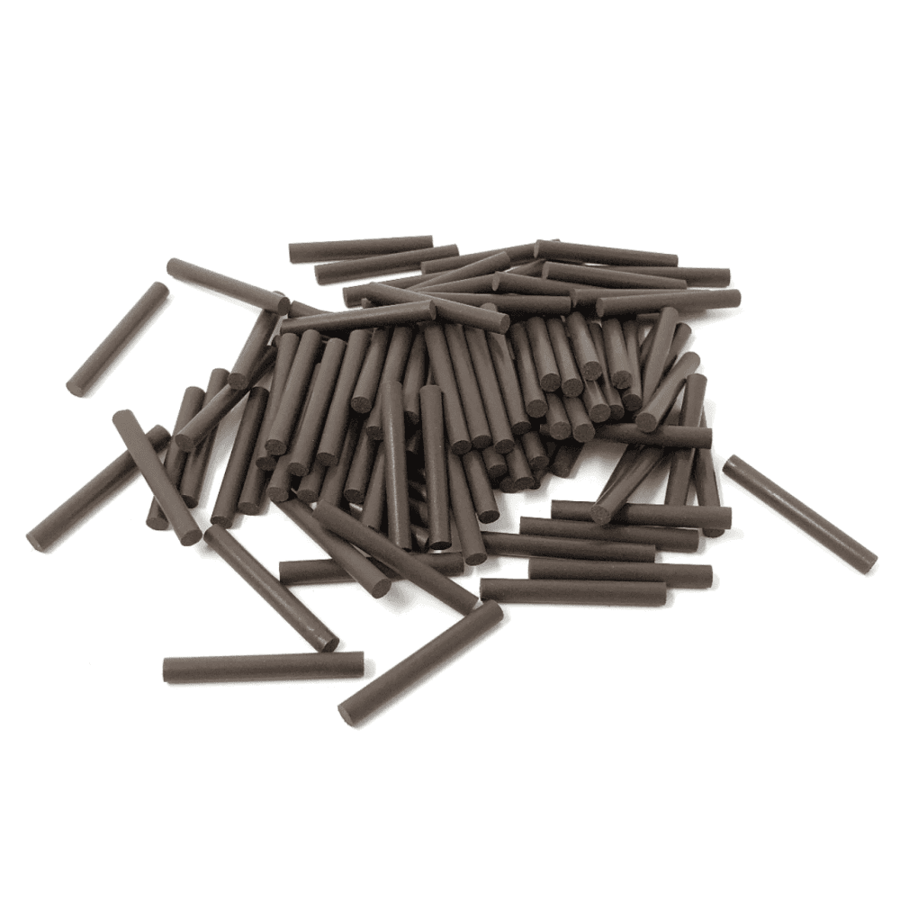 Jewellery Polishing Cylinders - 3mm x 100pcs - Dark Brown - Pre-polishing