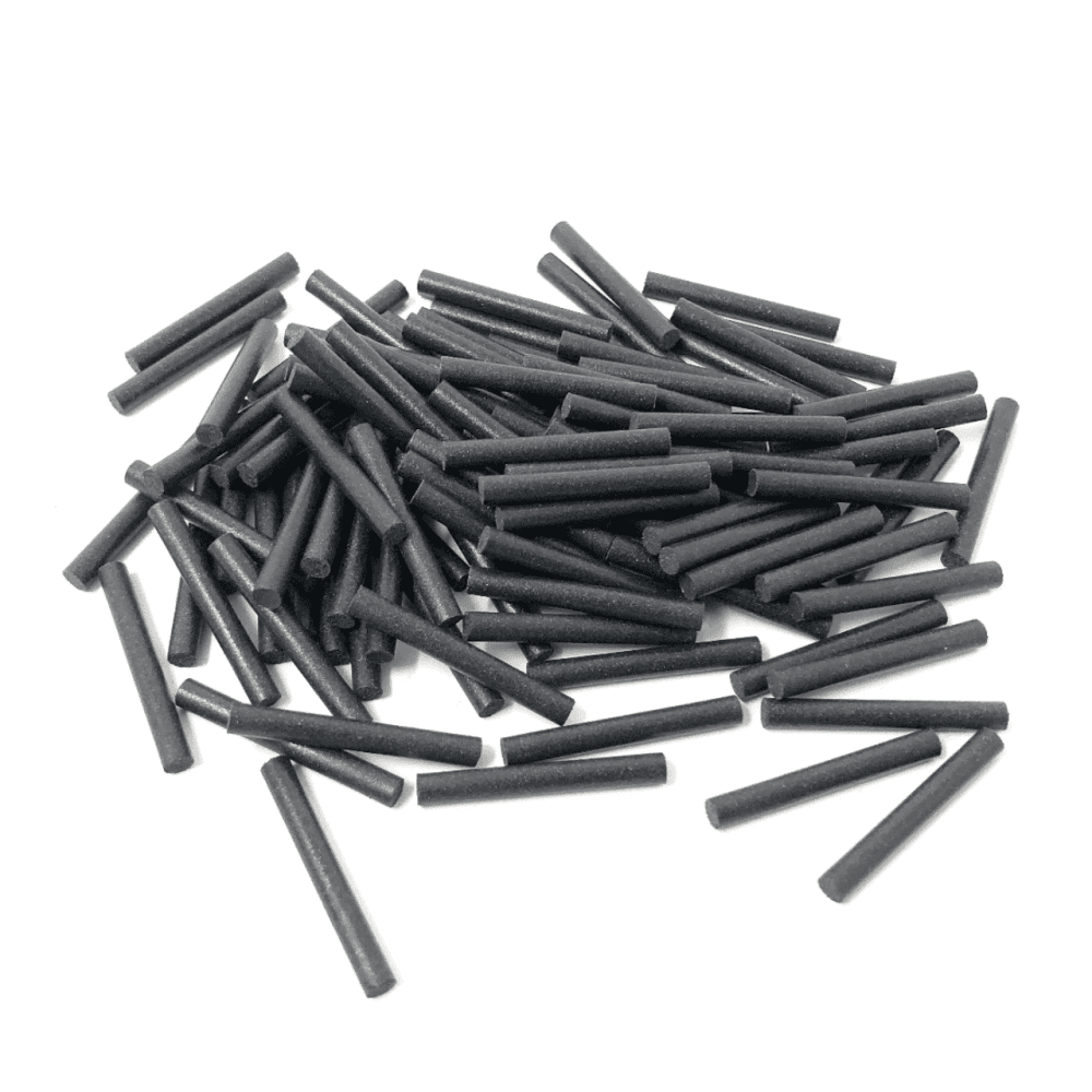 Jewellery Polishing Cylinders - 3mm x 100pcs - Black - High shine polishing