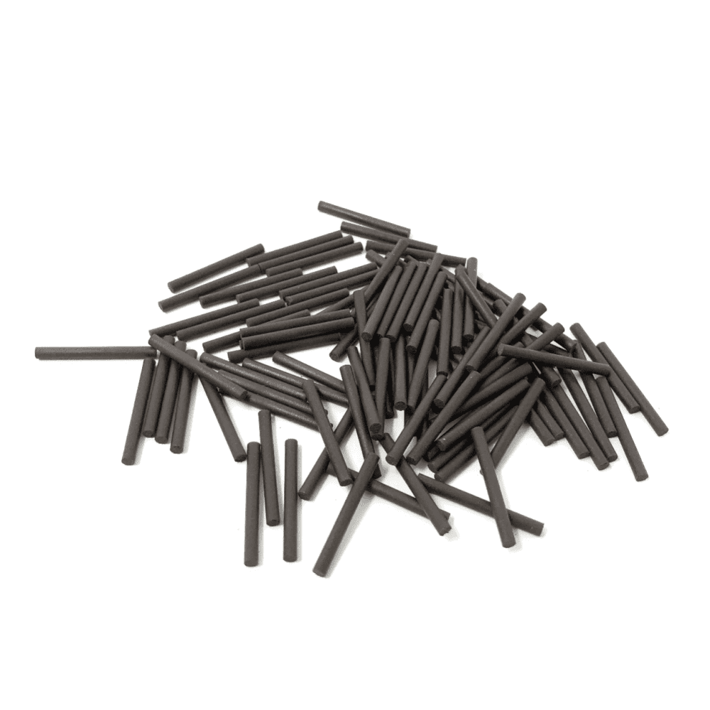 Jewellery Polishing Cylinders - 2mm x 100pcs - Dark Brown - Pre-polishing