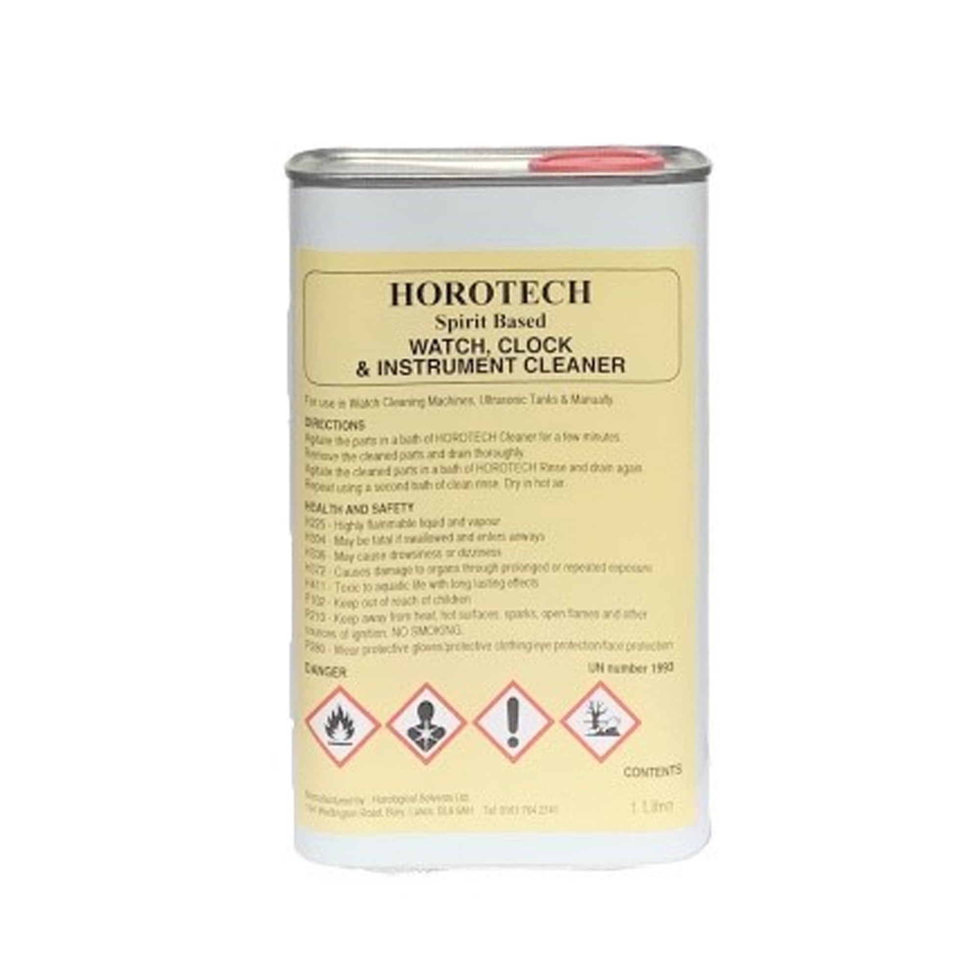 Horotech Watch, Clock & Instrument Cleaner 1L