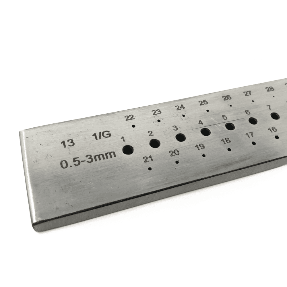 Draw Plate Round 0.5mm - 3mm