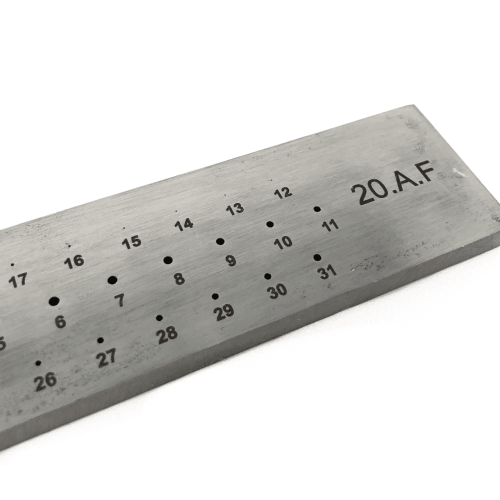 Draw Plate Round 0.3mm - 2mm