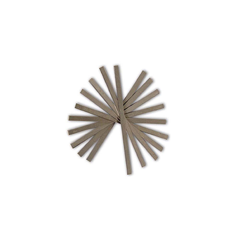 Knew Concepts Titanium Soldering Strips (Clamps), Pack of 10