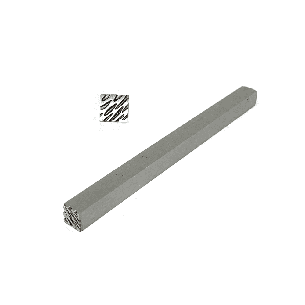 Textured Stamp Zebra Pattern